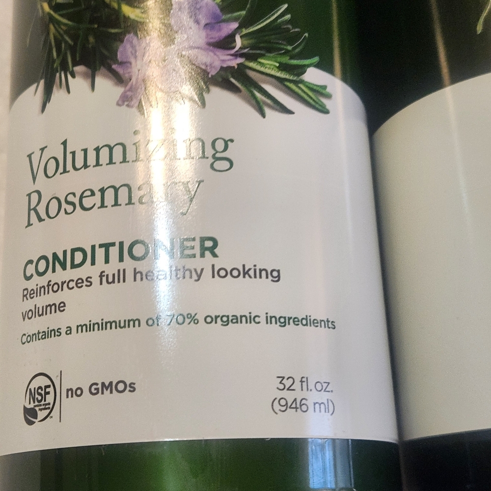 Volumizing Rosemary Shampoo and Conditioner Set - Green - Picture 3 of 4